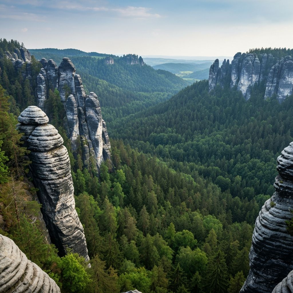 Czech Switzerland National Park landscape